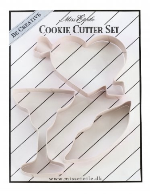 Picture of Love cookie cutters set