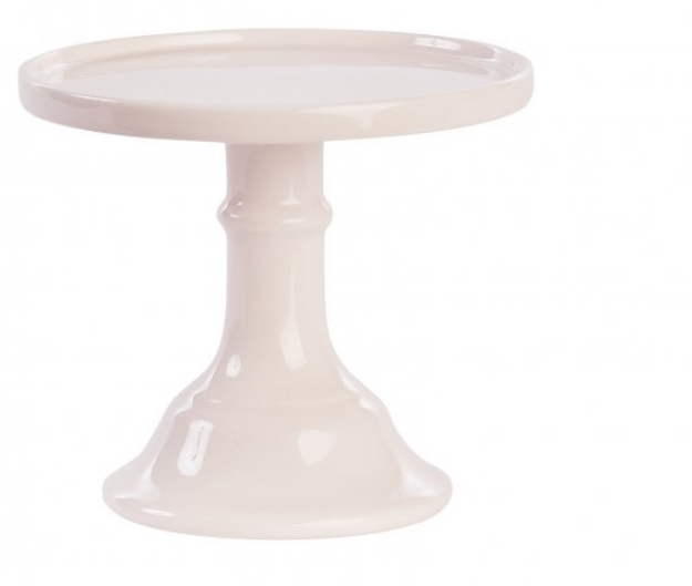 Picture of Ceramic Cake Stand Pink (S)