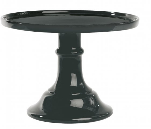 Picture of Ceramic Cake Stand Black (L)-Miss Etoile