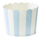 Θήκες για cupcakes γαλάζιο ριγέ-miss etoile