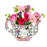Picture of Teapot Vase - Alice in Wonderland