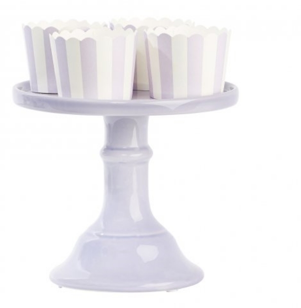 Picture of Ceramic Cake Stand Lavender(S)