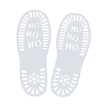 Picture of Santa Foot Print Stencils - Santa & Friends