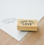 Picture of Rubber Stamp Baked with love