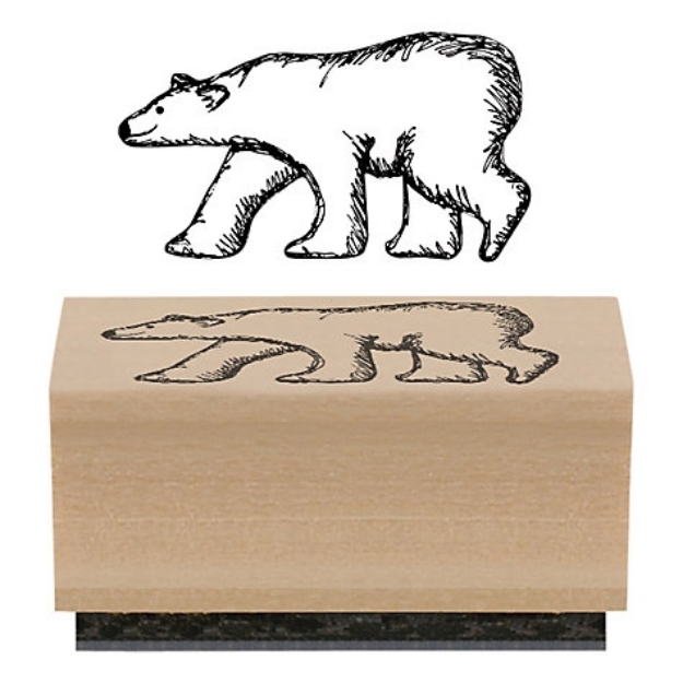 Picture of Rubber Stamp Polar Bear
