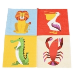 Picture of Napkins - Colourful Creatures