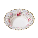 Picture of Floral Paper Bowls Tea time (12qty)