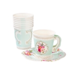 Picture of Teacup & Saucer Set Tea time (12qty)