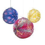Picture of Paper Lanterns - Tropical (set 3)