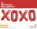 Picture of Foil Balloons Kit XOXO red