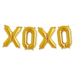 Picture of Foil Balloons Kit XOXO gold