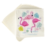 Picture of Napkins cocktail  - Flamingo