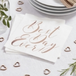 Picture of Paper napkins -  Best day ever (20pcs)