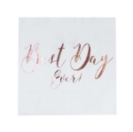 Picture of Paper napkins -  Best day ever (20pcs)