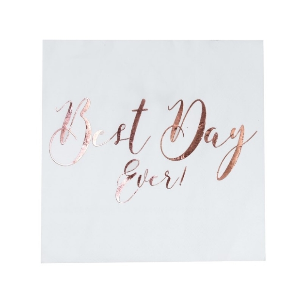 Χαρτοπετσέτες - Best Day ever (20τμχ)