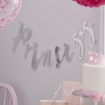 Picture of Princess- Silver Princess Backdrop Bunting 