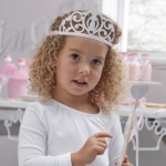 Picture of Princess-Silver Glitter Tiaras