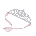 Picture of Princess-Silver Glitter Tiaras