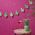 Picture of Wooden Cactus Bunting