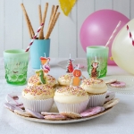 Picture of Cake candles-Colourful Creatures