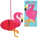 Picture of Flamingo Honeycomb Decoration
