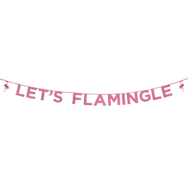 Γιρλάντα-Let's Flamingle