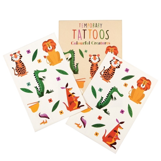 Picture of Temporary tattoos - Colourful Creatures