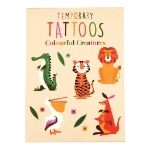 Picture of Temporary tattoos - Colourful Creatures