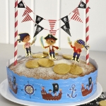 Picture of Pirate Fun Cake Bunting Set