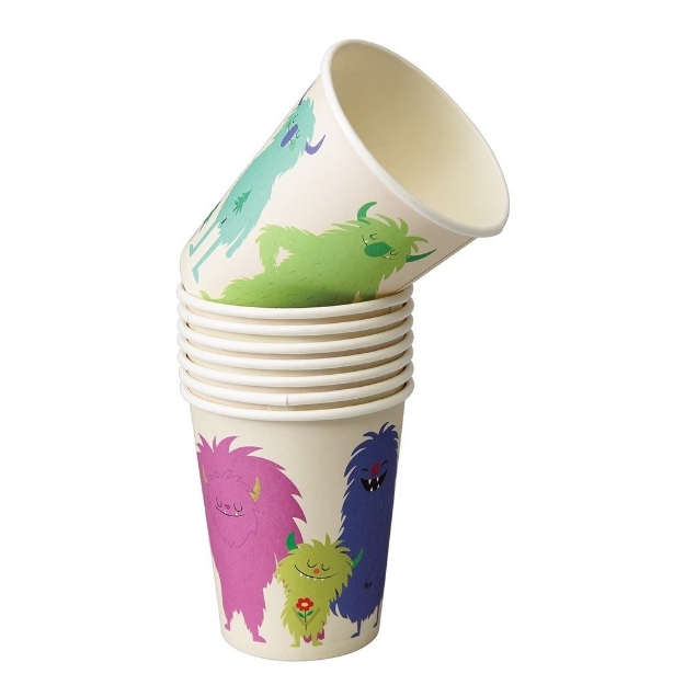 Picture of Paper Cups - Monsters of the world