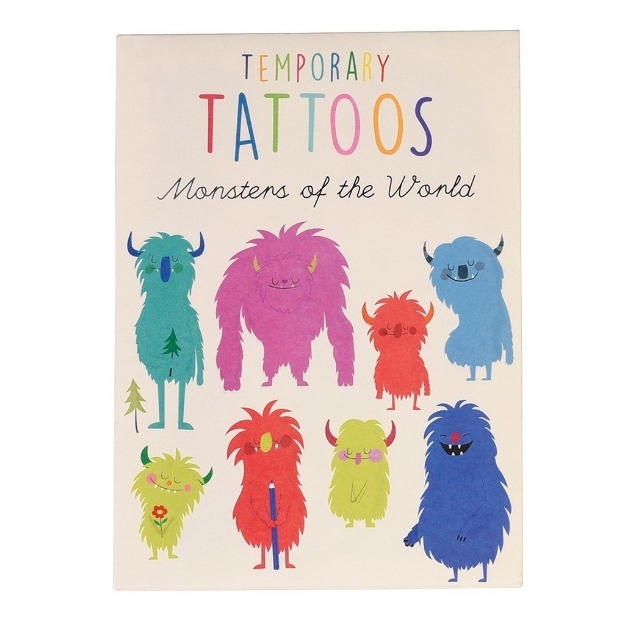 Picture of Temporary tattoos-Monsters of the world