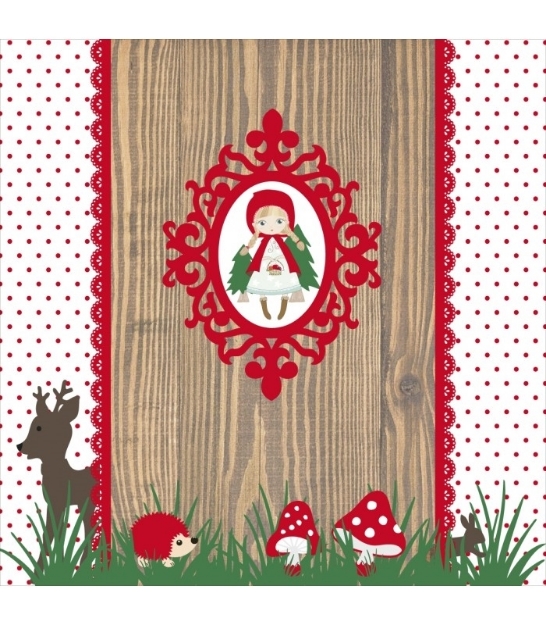 Picture of Table Backdrop-Red riding hood