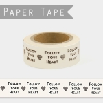 Picture of Paper tape Follow Your Heart