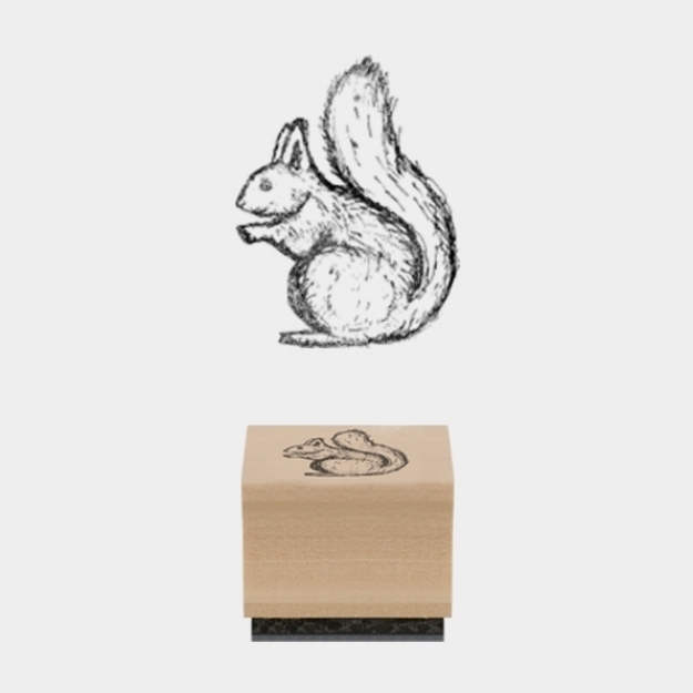 Picture of Rubber Stamp Squirrel