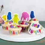 Θήκες και διακοσμητικά για cupcakes - Τερατάκια