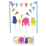 Picture of Cake Bunting - Monsters of the world