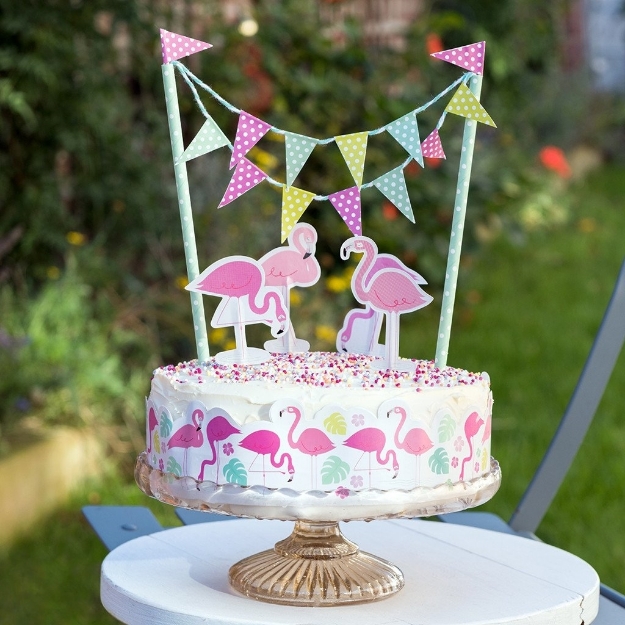 Picture of Cake Bunting - Flamingo