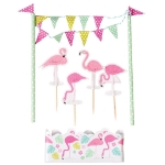 Picture of Cake Bunting - Flamingo