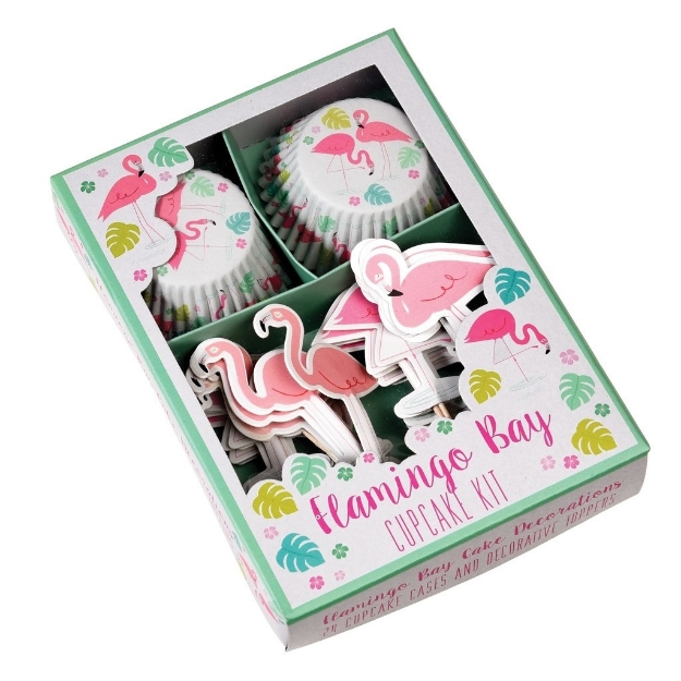 Picture of Cupcake kit - Flamingo
