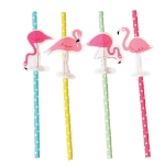 Picture of Paper straws - Flamingo (4pc.)