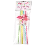 Picture of Paper straws - Flamingo (4pc.)