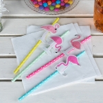 Picture of Paper straws - Flamingo (4pc.)