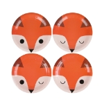 Picture of Paper Plates (18cm.)-Little Fox