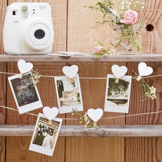 Picture of Wooden Heart Peg and String Set