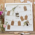 Picture of Guestbook - Wooden Peg & String & Tag Frame