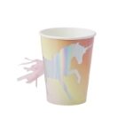 Picture of Iredescent Foiled Unicorn Paper Cups