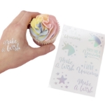 Picture of Iridescent Foiled Temporary Tattoos