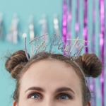 Picture of Iridescent Lets Party Head Bands (set 5)
