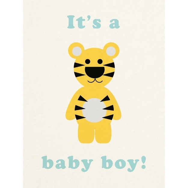 Picture of It's a Baby Boy Card