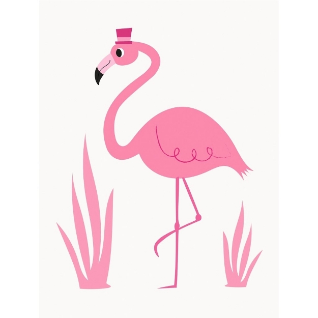 Picture of Flamingo Card